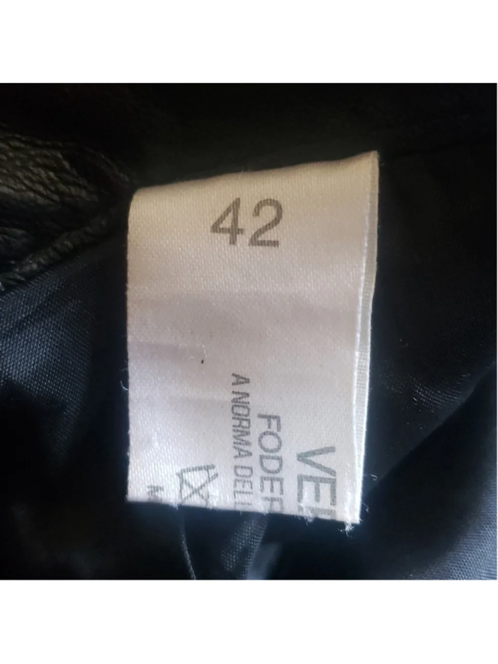 Vera Pelle Leather Skirt